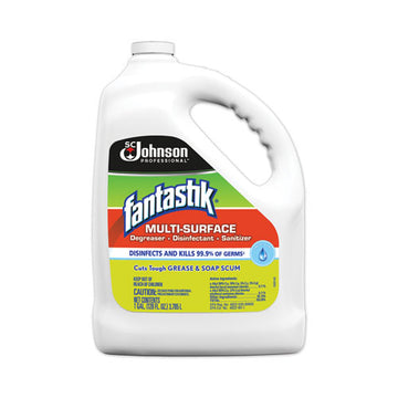 Fantastik® Multi-surface Disinfectant Degreaser, Pleasant Scent, 1 Gallon Bottle, 4-carton freeshipping - TVN Wholesale